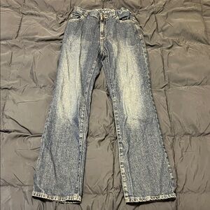 Kid’s Straight Blue Jeans